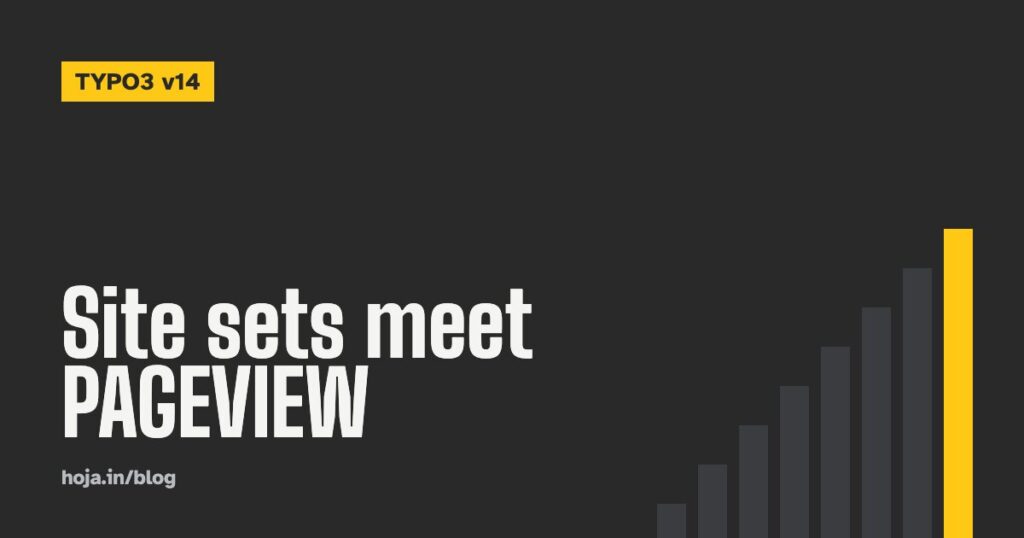 Site sets meet PAGEVIEW